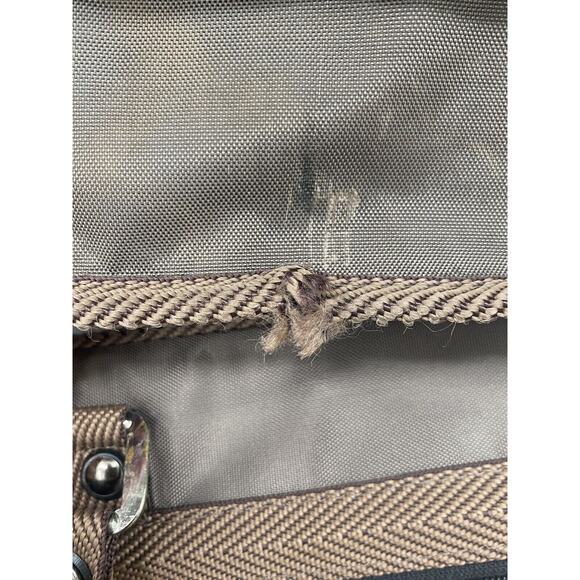 Oleg Cassini Luggage Travel Bag Folding Suitcase Suit/Garment Combo Retro Set - Picture 7 of 12